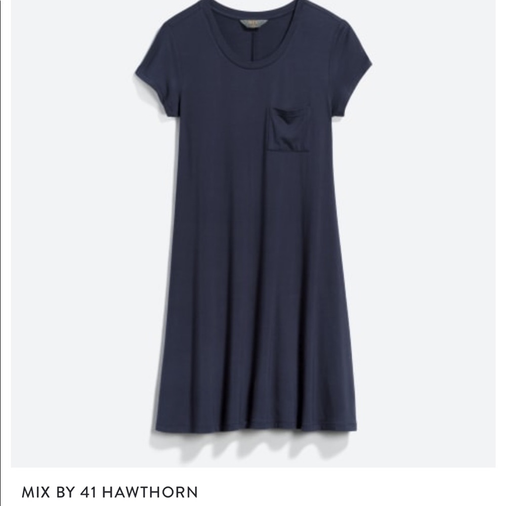 Gently worn! MIX By 41 Hawthorn T-Shirt Swing Dress